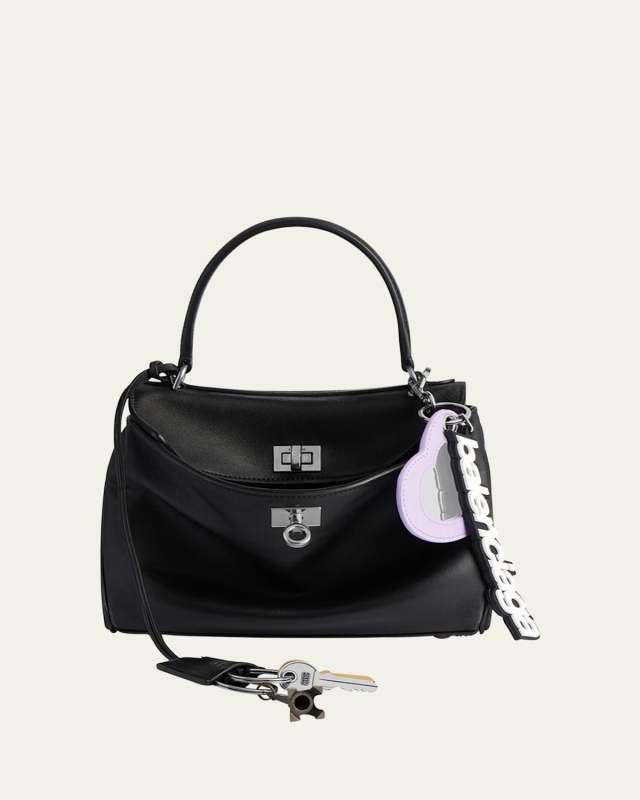 Rodeo Mini Leather Top-Handle Bag